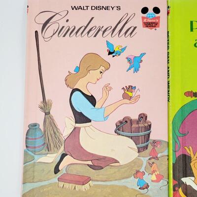DISNEYS WONDERFUL WORKD OF READING BOOK BUNDLE #2 - PRINCESSES & PETER PAN