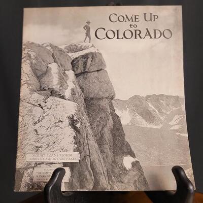 Lot 142: (2) Antique COME UP TO COLORADO Tourism Advertising Picture Books