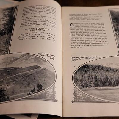 Lot 142: (2) Antique COME UP TO COLORADO Tourism Advertising Picture Books