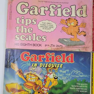 VINTAGE GARFIELD & HEATH CLIFF BOOK BUNDLE