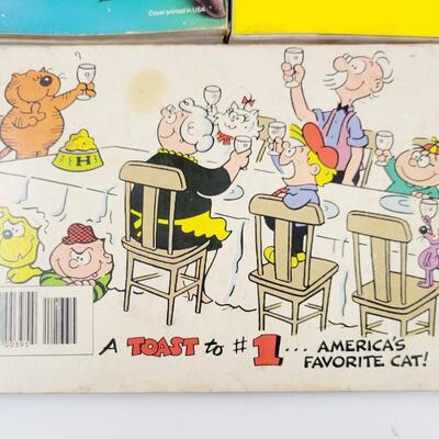 VINTAGE GARFIELD & HEATH CLIFF BOOK BUNDLE