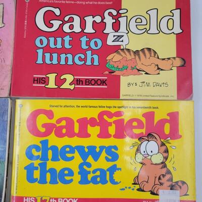 VINTAGE GARFIELD & HEATH CLIFF BOOK BUNDLE