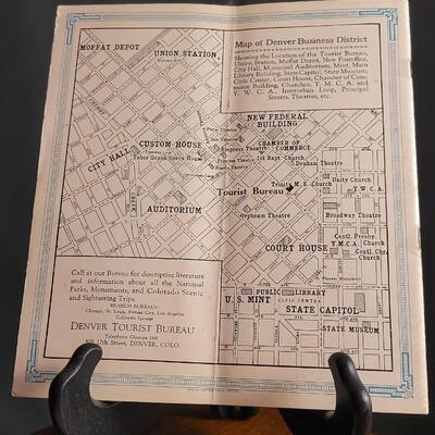 Lot 143; (2) Antique COME UP TO COLORADO Tourism Advertising Photo Books