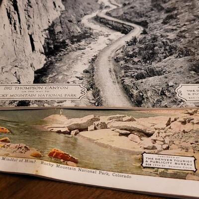 Lot 143; (2) Antique COME UP TO COLORADO Tourism Advertising Photo Books