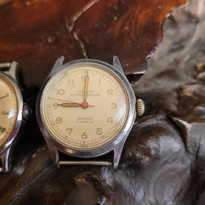 Lot 144: (2) Vintage Watches PARTS REPAIR feat. TIMEX + JACKSON