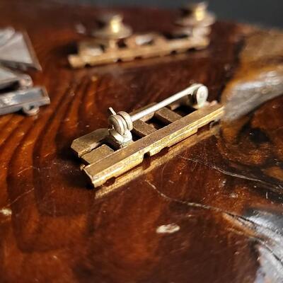 Lot 146: Vintage Military Pin Bundle (Sterling Rifle Infantry + 2 TDG)