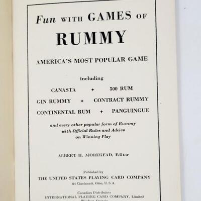 VINTAGE HOW TO PLAY CARD GAMES PAPERBACK BOOKS