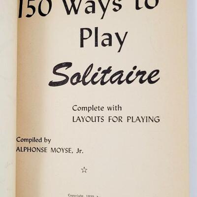 VINTAGE HOW TO PLAY CARD GAMES PAPERBACK BOOKS