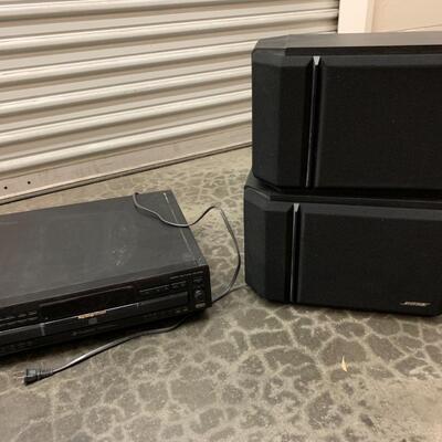 Bose speakers and CD Player