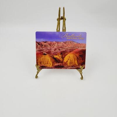 3D POSTCARD OF BADLANDS NATIONAL PARK