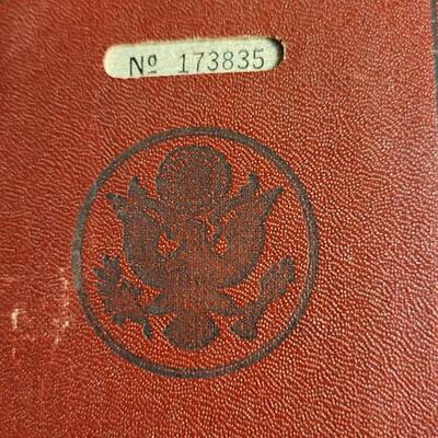 Lot 149: Antique U.S. Passport w/ Photos, Stamps