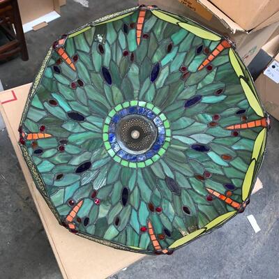 Glass Dragonfly lamp shade