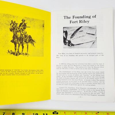 FORT RILEY & FORT HAYS INFORMATION PAPERBACK BOOKS