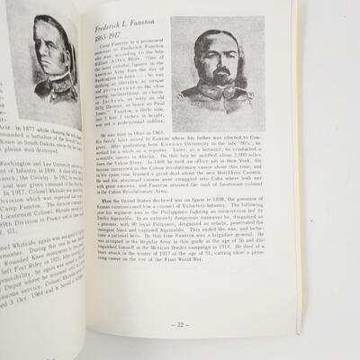 FORT RILEY & FORT HAYS INFORMATION PAPERBACK BOOKS