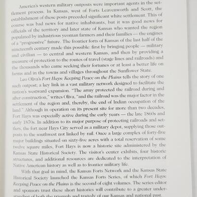 FORT RILEY & FORT HAYS INFORMATION PAPERBACK BOOKS