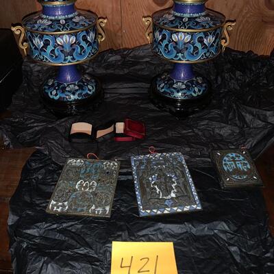 CloisonnÃ© urns and more