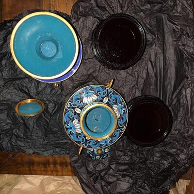 CloisonnÃ© urns and more
