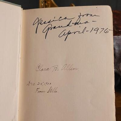 Lot 153: (2) Antique/Vintage Hardback Books