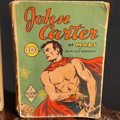 Lot 154: (2) Vintage Hardback Action Books