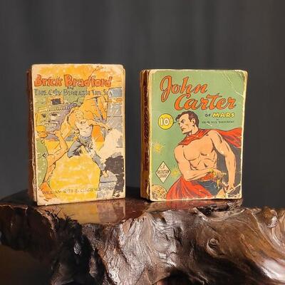 Lot 154: (2) Vintage Hardback Action Books