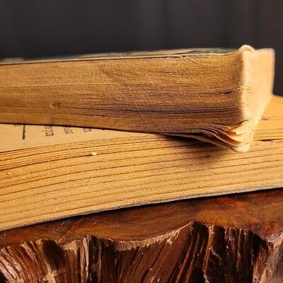Lot 154: (2) Vintage Hardback Action Books