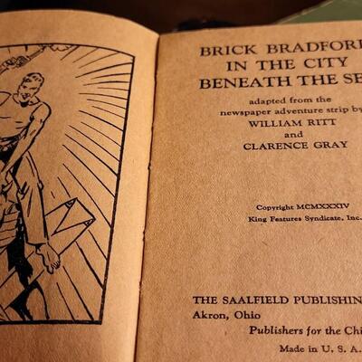 Lot 154: (2) Vintage Hardback Action Books