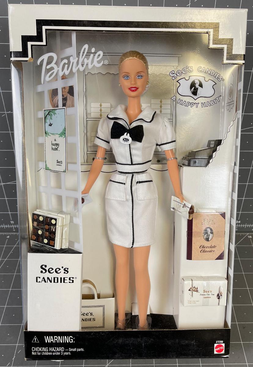 See's Candies A Happy Habit Barbie Doll 1999 Mattel 27289 - We-R-Toys