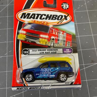 3 MATCHBOX CARDS NEW ON THE CARD TRUCK 