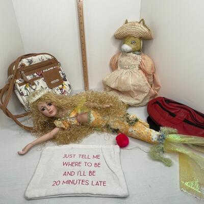 Bags, bunnies, purse and Fanny pac