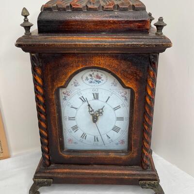 Clock, purse