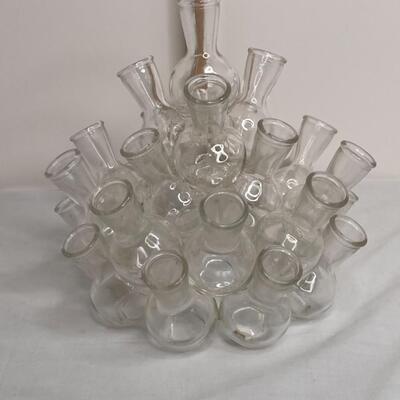 Vintage Glass Tulipere Vase