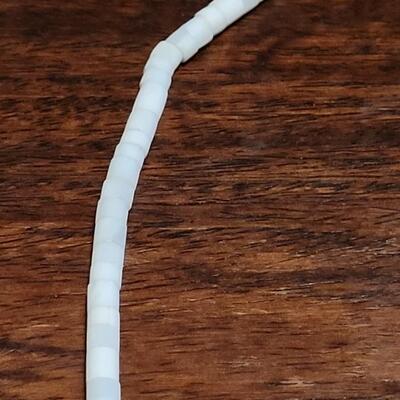 Lot 160: Vintage 26" NAVAJO Heishi Bead Necklace