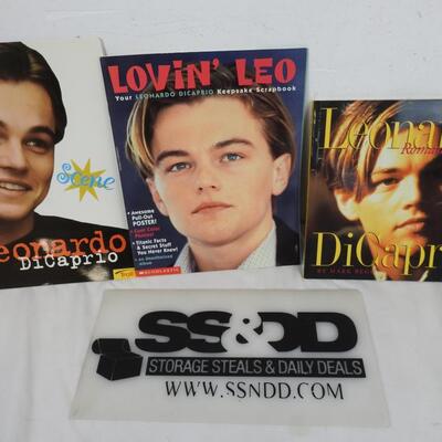 3 Leonardo DiCaprio Books, Lovin' Leo, Romantic Hero