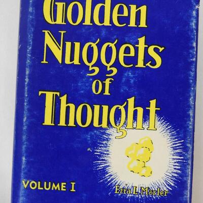 4 Pocket Books, Golden Nuggets of Thought, Story Gems, 1950s - Vintage