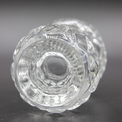 Retro Crystal Glass Toothpick Holder