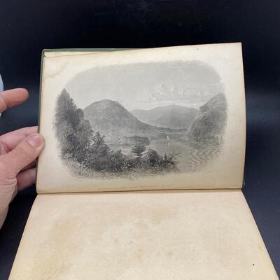 Antique Legend of Sleepy Hollow Hardcover Book Washington Irving 1875