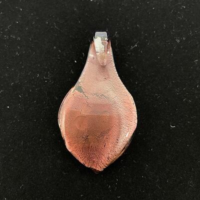 ARTISTIC COLORFUL BLOWN GLASS PENDANT