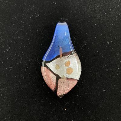 ARTISTIC COLORFUL BLOWN GLASS PENDANT
