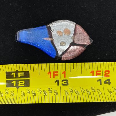 ARTISTIC COLORFUL BLOWN GLASS PENDANT