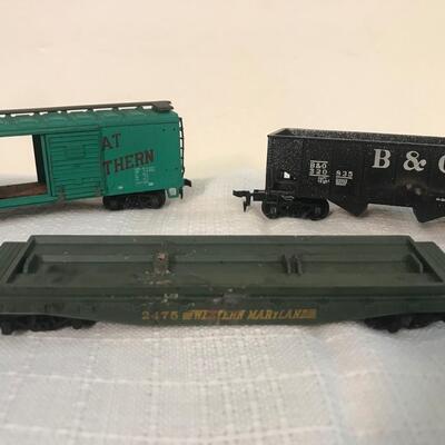 Lot 1: Trio Of Vintage HO Scale Train Cars