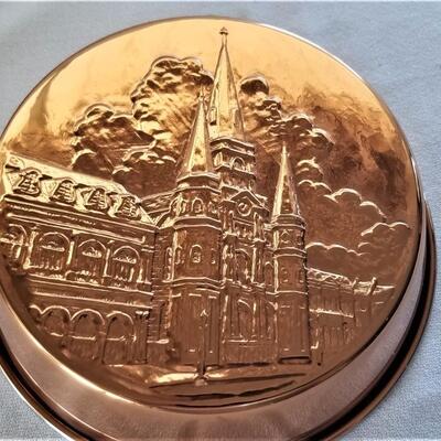 Lot #137  Three New Orleans-themed Copper Molds