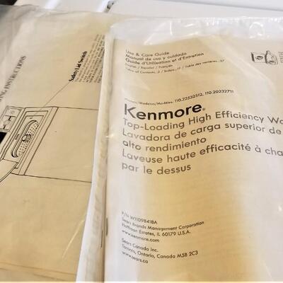 Lot #139  Kenmore Top Load High Efficiency Washer - like new
