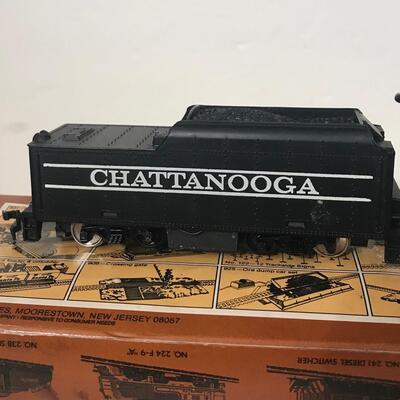 Lot 12: Tyco Chattanooga 638 HO Locomotive W/ Tender Original Box Vintage