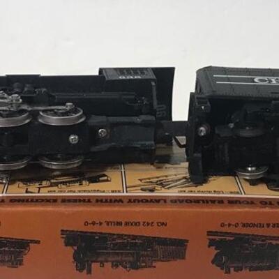 Lot 12: Tyco Chattanooga 638 HO Locomotive W/ Tender Original Box Vintage