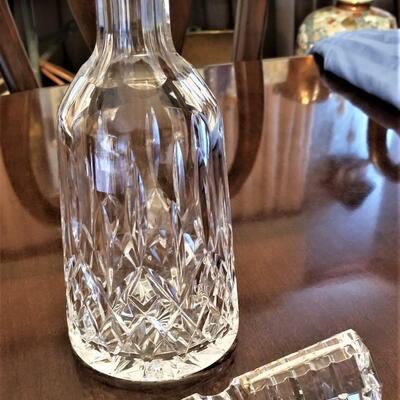 Lot #141  WATERFORD "Lismore" Decanter