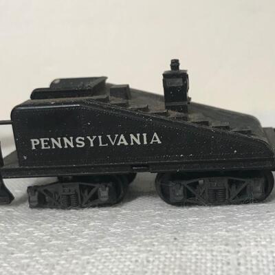 Lot 14: Locomotive & Coal Wagon Pennsylvania #96 Made In Yugoslavia N Scale