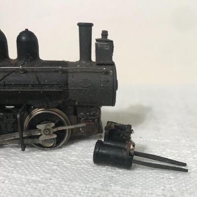 Lot 14: Locomotive & Coal Wagon Pennsylvania #96 Made In Yugoslavia N Scale