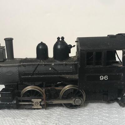 Lot 14: Locomotive & Coal Wagon Pennsylvania #96 Made In Yugoslavia N Scale