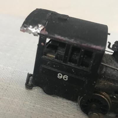 Lot 14: Locomotive & Coal Wagon Pennsylvania #96 Made In Yugoslavia N Scale