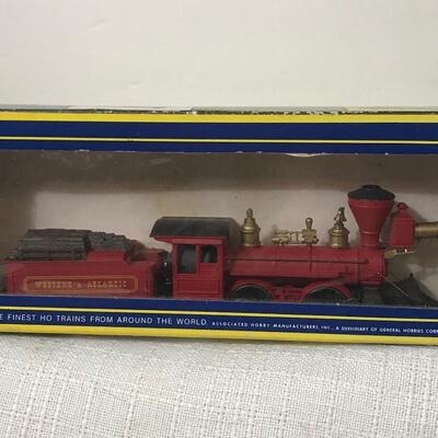 Lot 15: Vintage Rivarossi HO Western & Atlantic Locomotive 2-4-0 Bowker W/ Box